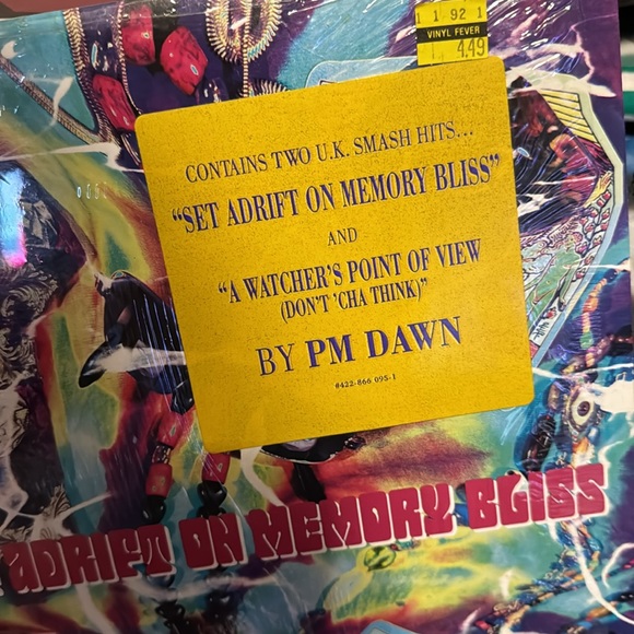 PM DAWN “Set a Drift On Memory Bliss” Vintage 1991 - 12” LP - Vinyl Record - Picture 2 of 15